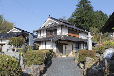 宮本武蔵生家跡の風景