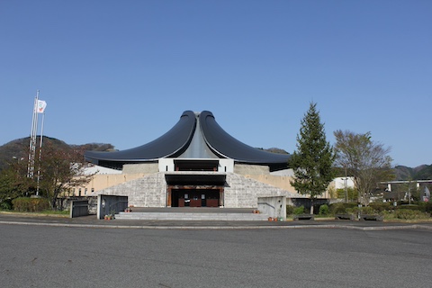 宮本武蔵生家跡の風景