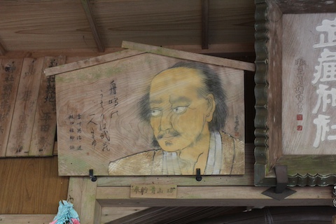 宮本武蔵生家跡の風景