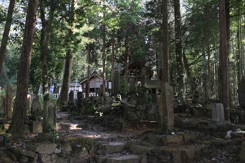 宮本武蔵生家跡の風景