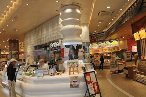 大津サービスエリアの風景