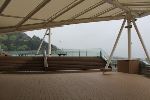 大津サービスエリアの風景