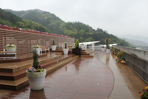 大津サービスエリアの風景