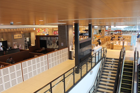 大津サービスエリアの風景