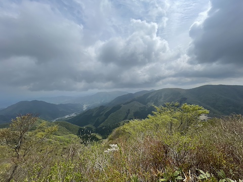 吾妻山の風景
