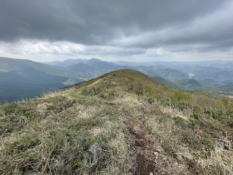 吾妻山の風景