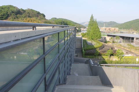 環太平洋大学アスリートホールの風景