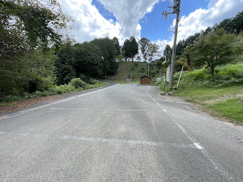 高谷山展望台の風景