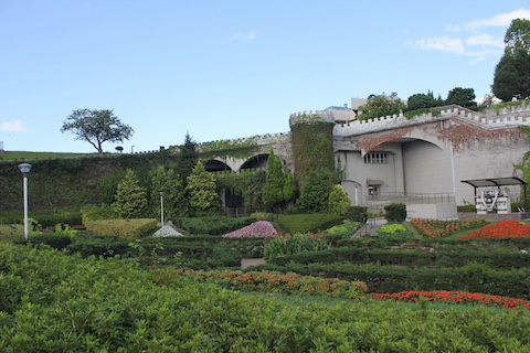 手柄山中央公園の風景