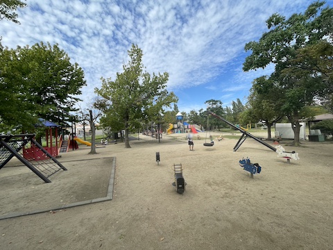 福山メモリアルパークの風景