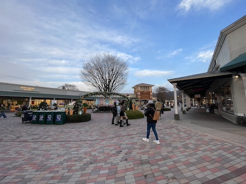 御殿場プレミアム・アウトレットの風景