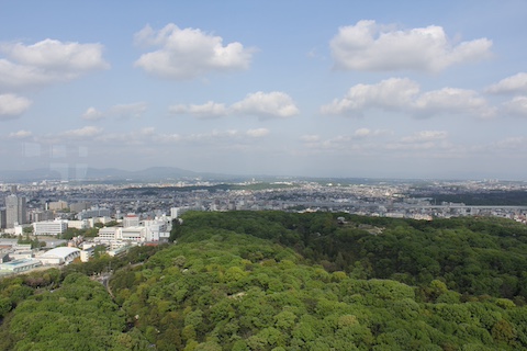 東山スカイタワーの風景