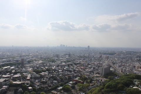 東山スカイタワーの風景
