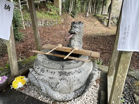 須山浅間神社の風景