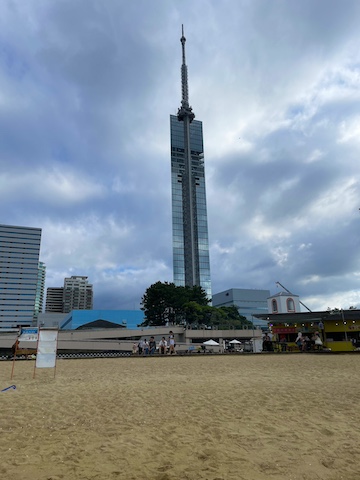 福岡タワーの風景
