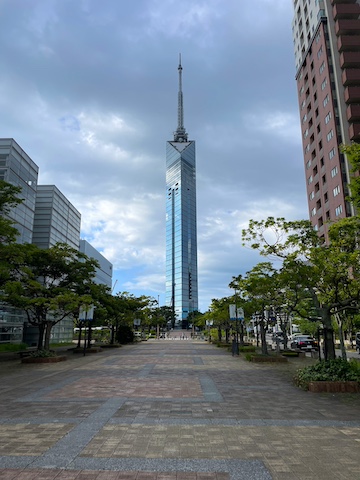 福岡タワーの風景