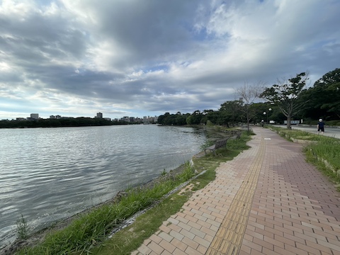 大濠公園の風景