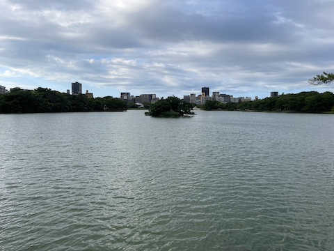 大濠公園の風景