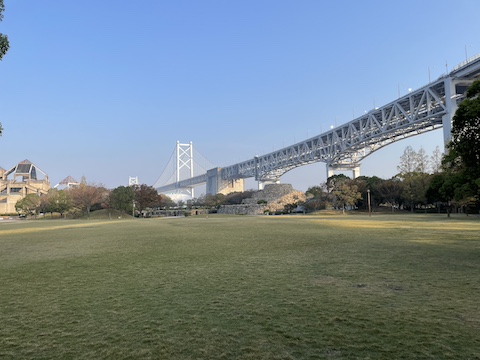 瀬戸大橋記念公園の風景