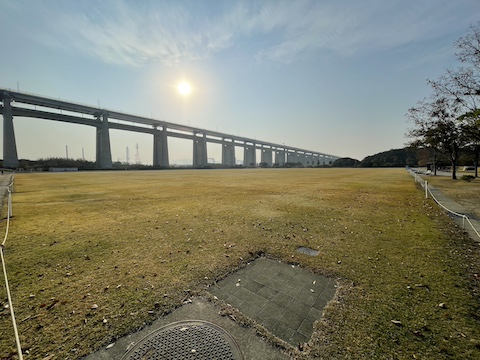 瀬戸大橋記念公園の風景