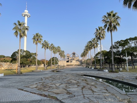 瀬戸大橋記念公園の風景