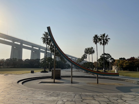 瀬戸大橋記念公園の風景