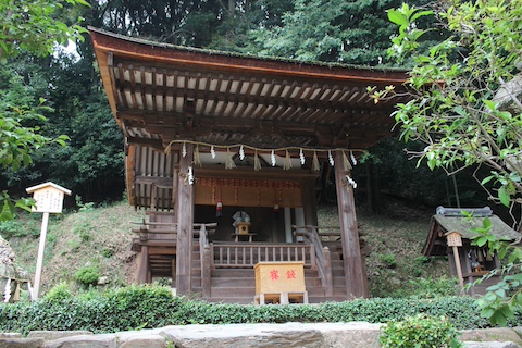宇治上神社の風景