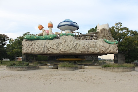 おかざき世界子ども美術博物の風景