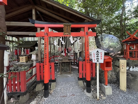 野宮神社の風景