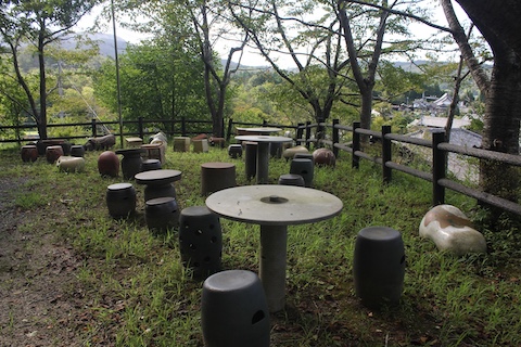 伊賀焼窯元長谷園の風景