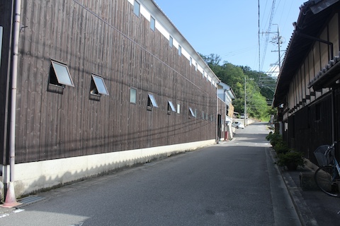 伊賀焼窯元長谷園の風景