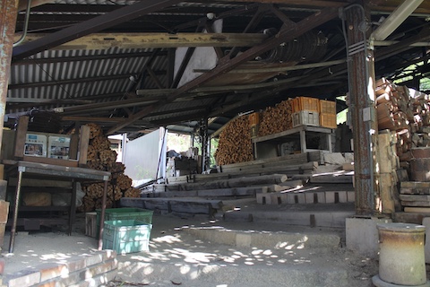 伊賀焼窯元長谷園の風景