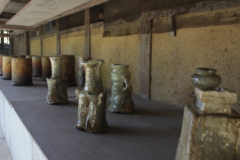 伊賀焼窯元長谷園の風景