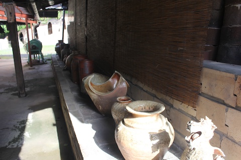 伊賀焼窯元長谷園の風景