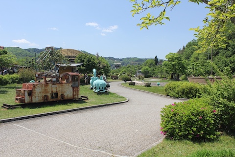 柵原ふれあい鉱山公園の風景