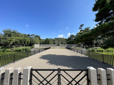 仁徳天皇陵古墳の風景