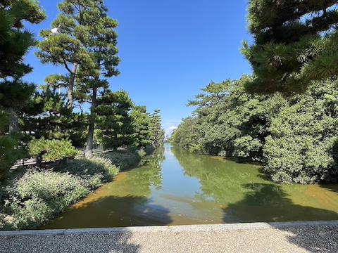 仁徳天皇陵古墳の風景