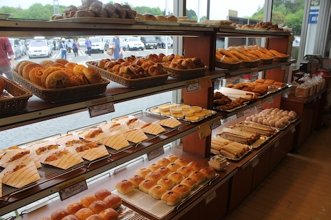 小谷サービスエリアの風景