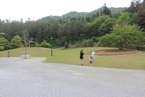 小谷サービスエリアの風景