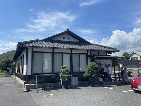 手打うどんたぐちの風景