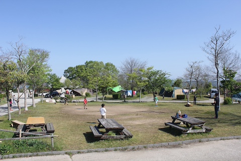 吉井竜天オートキャンプ場の風景