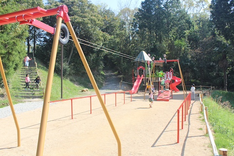 吉井竜天オートキャンプ場の風景