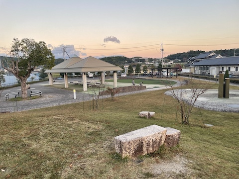 鏡野町物産館 夢広場の風景