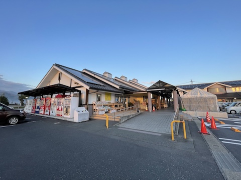 鏡野町物産館 夢広場の風景