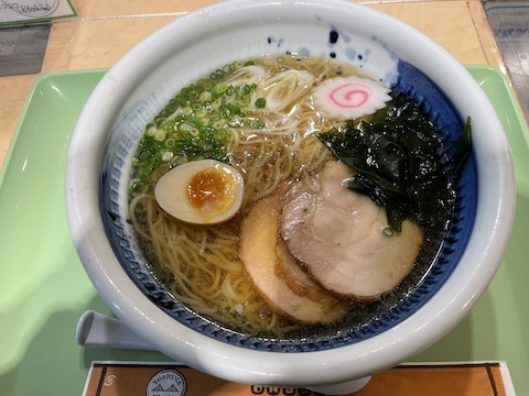 与島パーキングエリアの風景