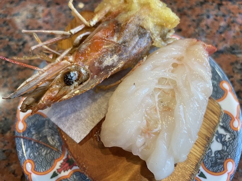 回転すし北海道の風景