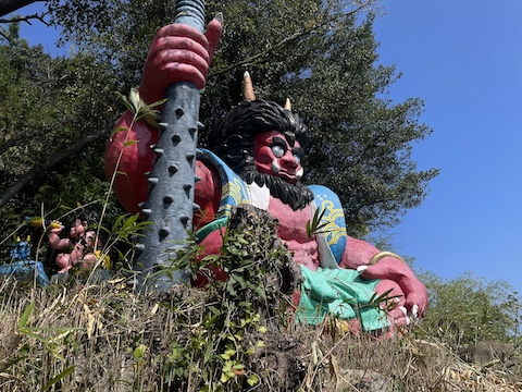 鬼ヶ島大洞窟の風景