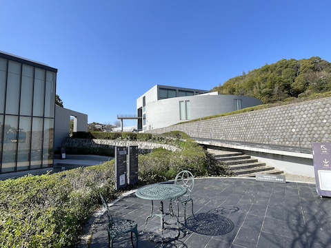 姫路文学館の風景