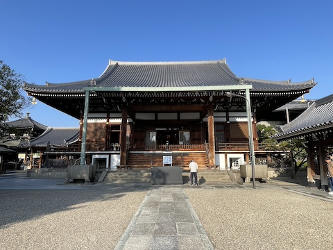 一心寺の風景