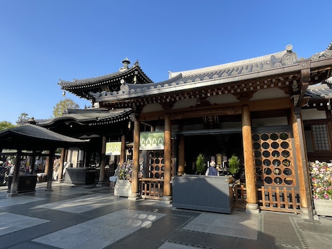 一心寺の風景